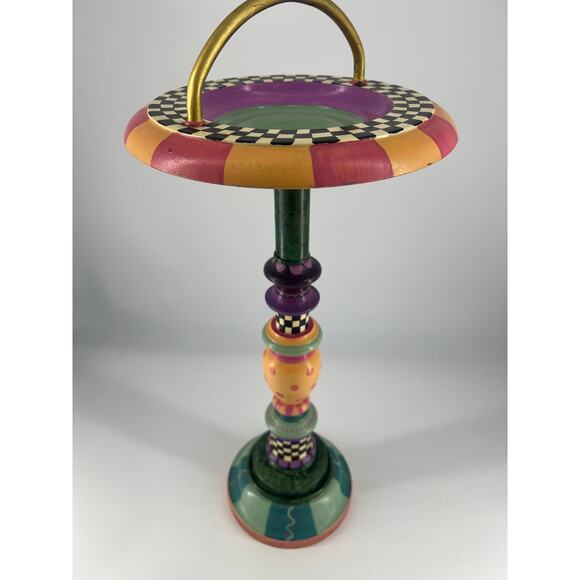 MacKenzie-Childs Other - Mackenzie Childs Inspired Vintage Ashtray Unique Rare Collectible Colorful